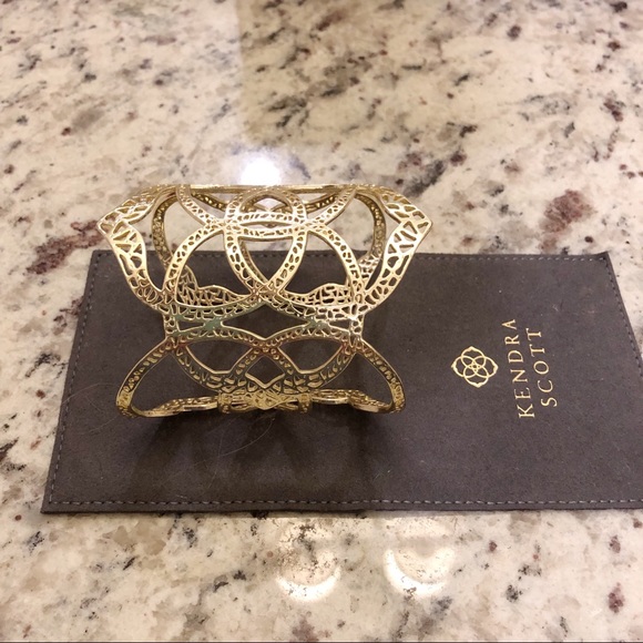 Kendra Scott Jewelry - KENDRA SCOTT GOLD ADJUSTABLE CUFF BRACELET